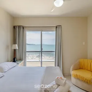 Pe Na Areia Com Vista Mar Cet802 Apartamento